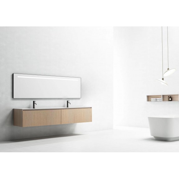 Мебел за баня, РАЗМЕР (см) /Ш/В/Д/ 	159.0*54.5*40.0 (cabinet) / 160.0*55.0*16.0 (basin)