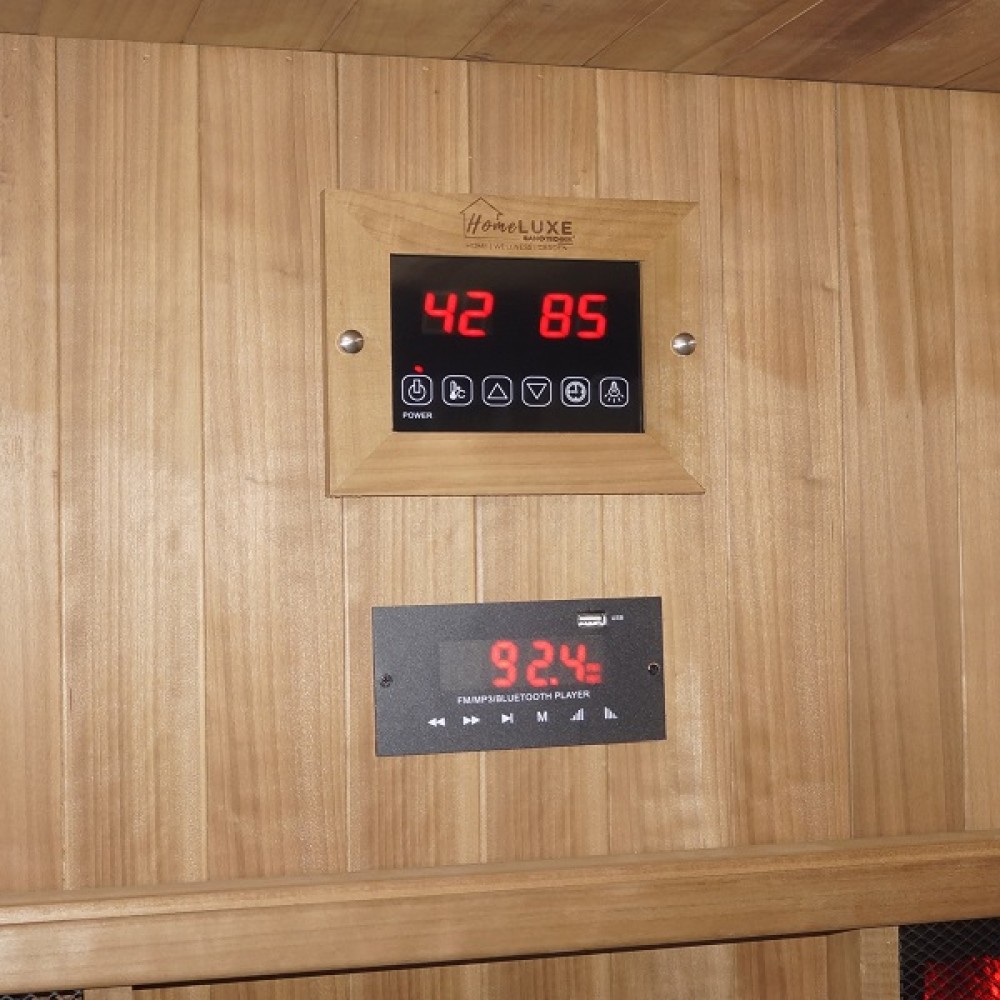 SANOTECHNIK Финландска сауна и инфрачервена кабина за 4-5 човекa Размер: 200x150x190см
