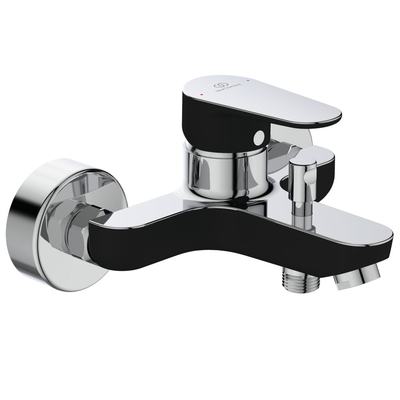 Смесител за вана/душ BC157HS с 35mm керамичен затварящ механизъм с ограничител на топла вода