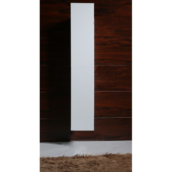 PVC колона за баня, 25*18*140см, Моделът е с панти със soft close механизъм